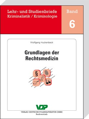 cover image of Grundlagen der Rechtsmedizin